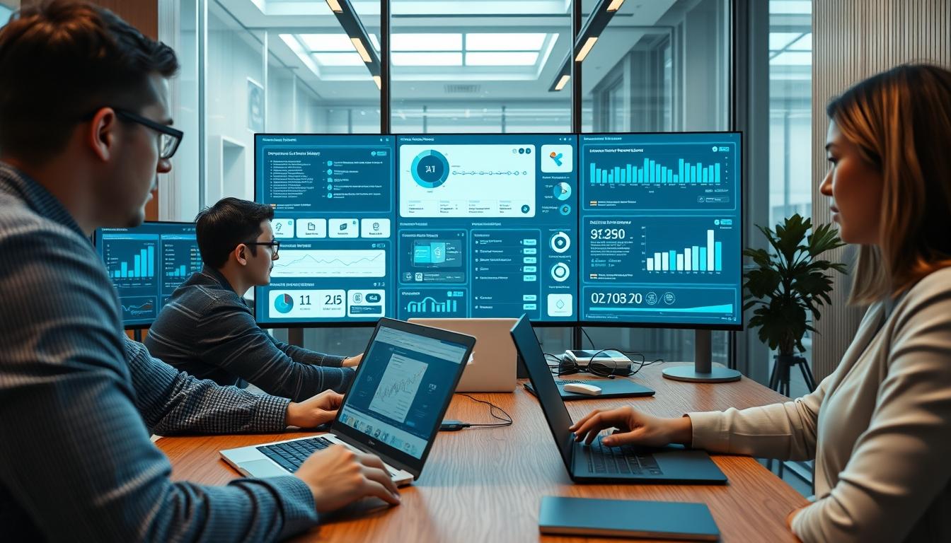 Business software planning meeting